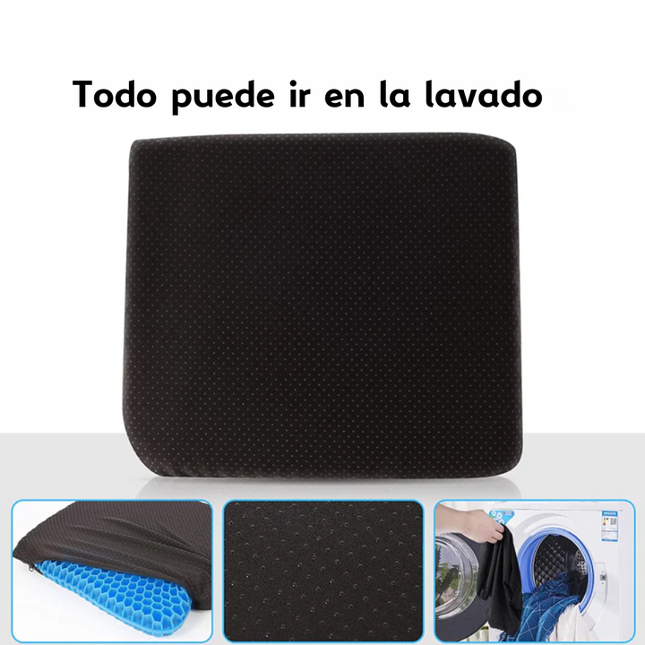 Cojín Almohada para Silla Asiento en Silicona Ergonómico. Almohada de dona para hemorroides, cojín de asiento para coxis, cojín de alivio de presión transpirable para mujeres embarazadas, cojín antideslizante para silla