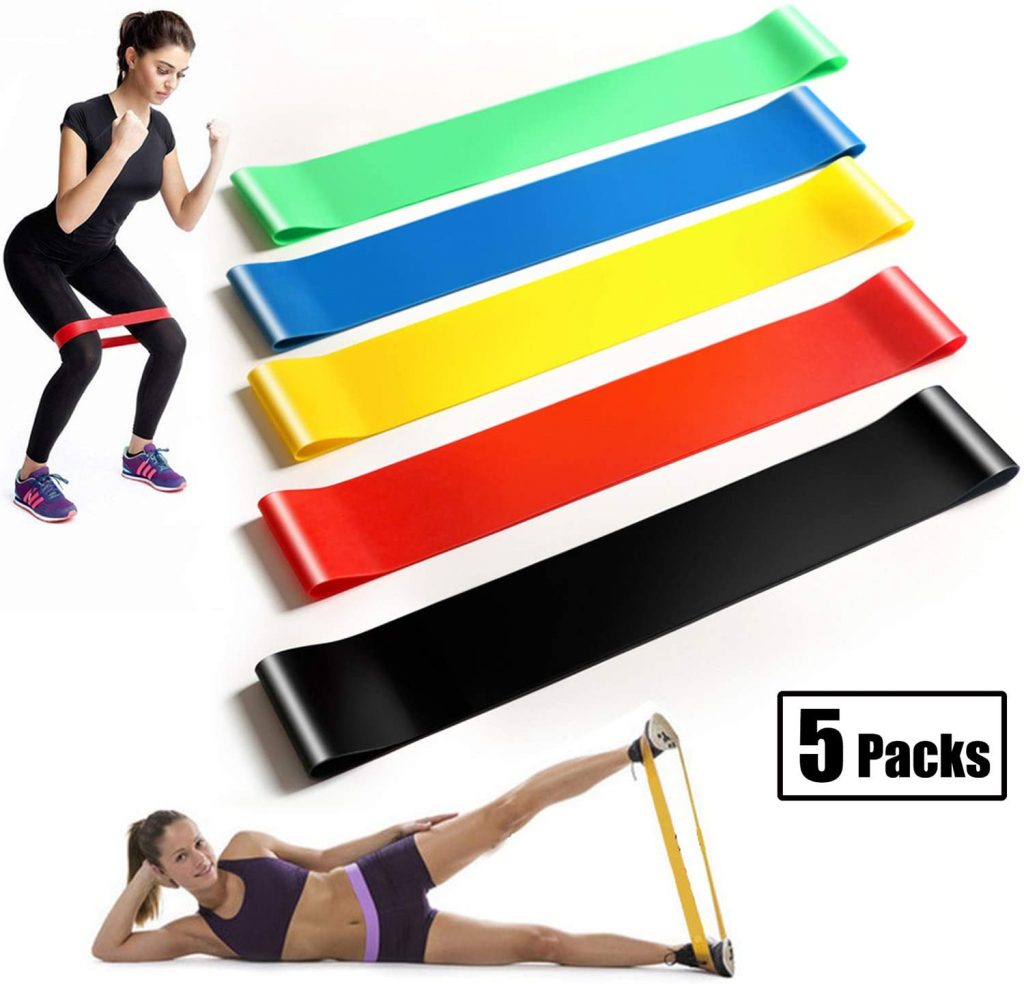 Kit de bandas/cintas elasticas para hacer ejercicio, fitness, musculacion